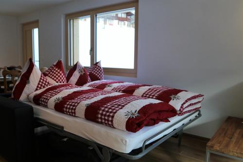Postel nebo postele na pokoji v ubytování Chalet Mila