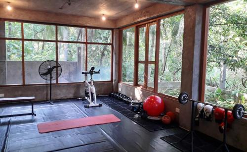 Fitnesscentret og/eller fitnessfaciliteterne på Serene Villa