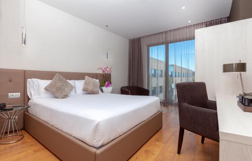 Katil atau katil-katil dalam bilik di Hotel SB BCN Events 4* Sup