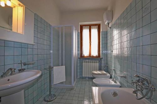 Kúpeľňa v ubytovaní Casale Lucy