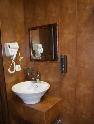 Salle de bains dans l'établissement Guesthouse of Manoni Ratiani