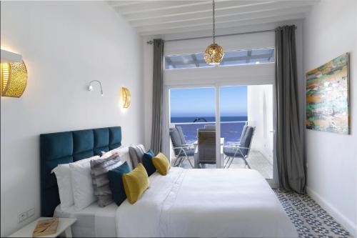 Ένα ή περισσότερα κρεβάτια σε δωμάτιο στο Jack's Apartments & Suites