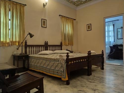 Katil atau katil-katil dalam bilik di Anuraag Villa