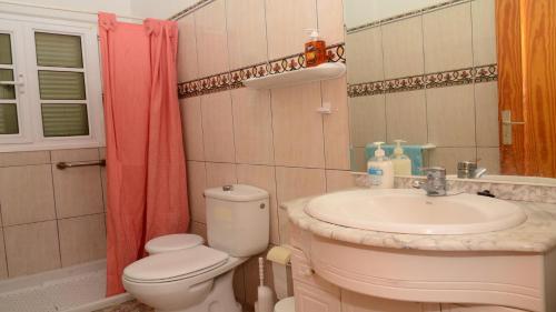 Ett badrum på Casa Sara