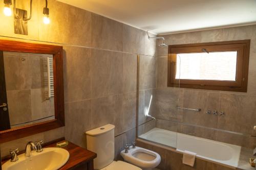 Phòng tắm tại Hotel Cottbus
