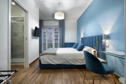 Postel nebo postele na pokoji v ubytování B&B Campari 10