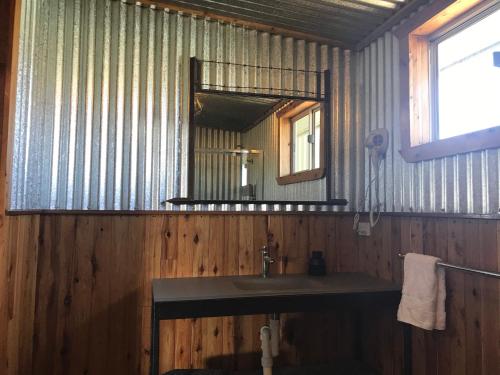 Vonios kambarys apgyvendinimo įstaigoje Riverside Farm Retreat