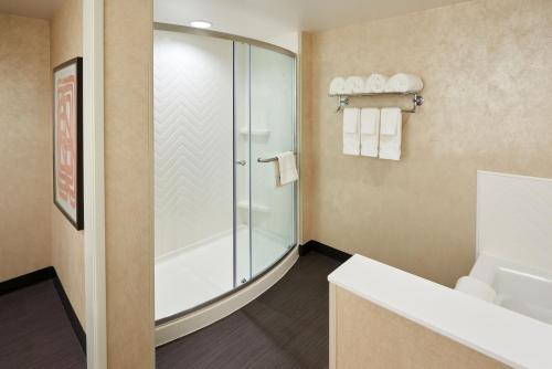 Et badeværelse på Holiday Inn & Suites Philadelphia W - Drexel Hill, an IHG Hotel