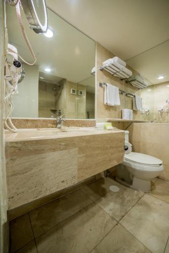 Ένα μπάνιο στο Holiday Inn Guadalajara Expo Plaza del Sol by IHG