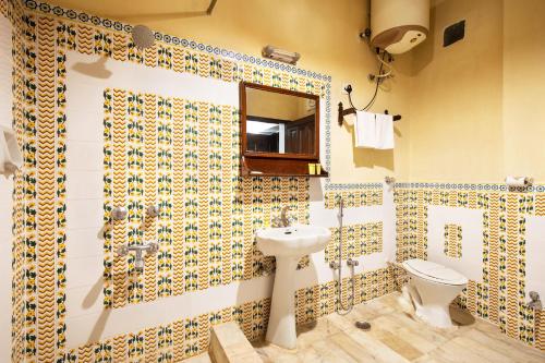 Un baño de Bundelkhand Riverside
