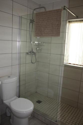 Koupelna v ubytování Amies Self-Catering Apartments