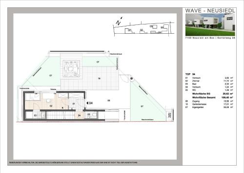 Wave Penthousesの見取り図または間取り図