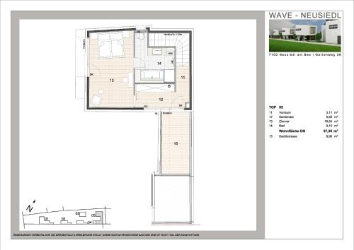 Wave Penthousesの見取り図または間取り図