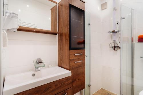 Koupelna v ubytování Hotel Hafermarkt