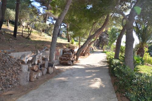 Zahrada ubytování Il Paradiso di Giacomo