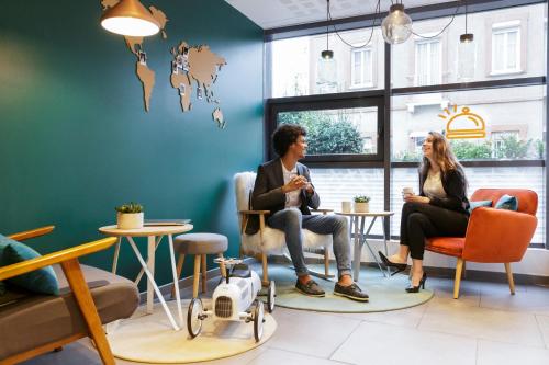 Posezení v ubytování Aparthotel Adagio Access Toulouse St Cyprien