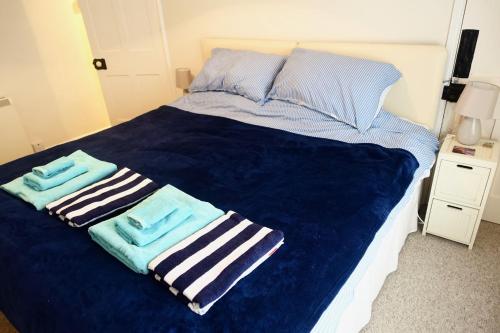 Krevet ili kreveti u jedinici u okviru objekta Blue Cat Cottage