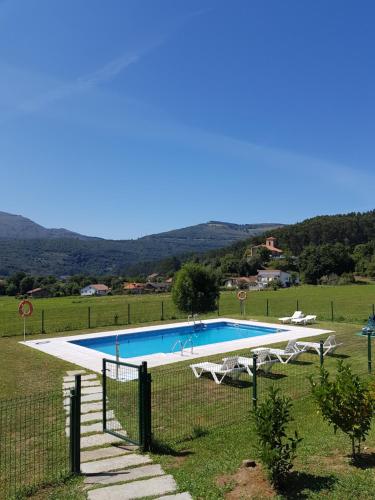 Πισίνα στο ή κοντά στο Posada el Campo