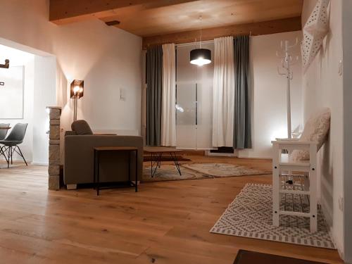 Posezení v ubytování Semmering Loft