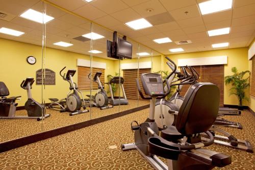 Fitness centrum a/nebo fitness zařízení v ubytování Holiday Inn Express Hotel & Suites Chaffee - Jacksonville West by IHG