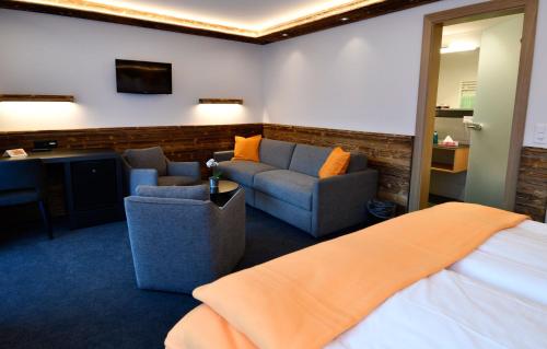 Cama ou camas em um quarto em Hotel Elite