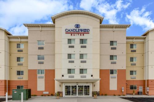 a rendering of the front of a building at Candlewood Suites Minot by IHG in Minot
