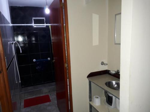 Dapur atau dapur kecil di Alojamiento la nueva Jerusalén