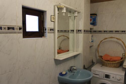Kylpyhuone majoituspaikassa La Puchera