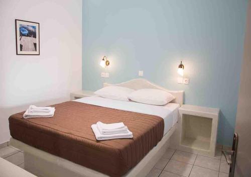 Sail Inn Studios & Apartmentsにあるベッド
