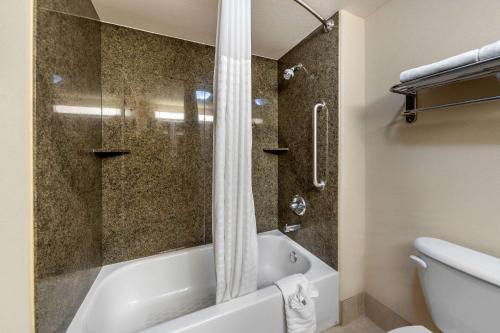 Bathroom sa Comfort Inn & Suites Perry I-35