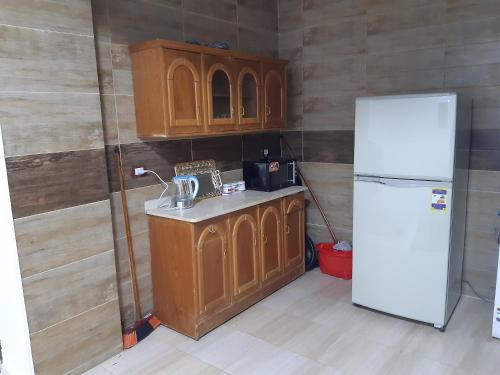 Kuchyň nebo kuchyňský kout v ubytování Sasha House