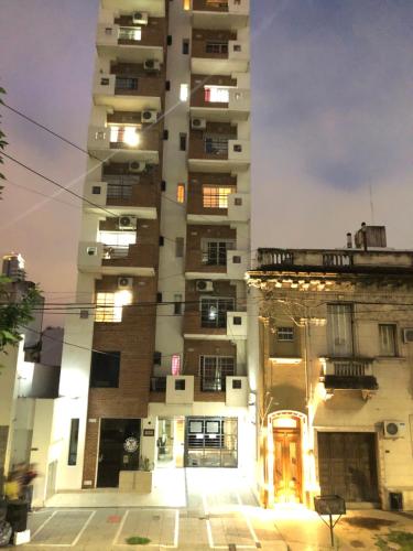 Bygningen som lejligheden ligger i