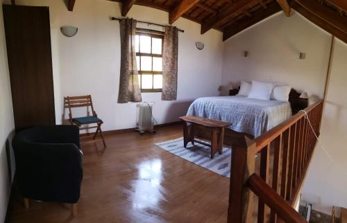 Postel nebo postele na pokoji v ubytování Hotel os Moinhos