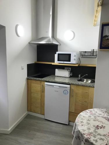 Dapur atau dapur kecil di Casas da Nascente