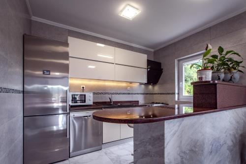 Dapur atau dapur kecil di Apartments Bajcic