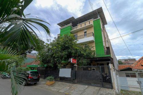El edificio en el que está la casa de huéspedes