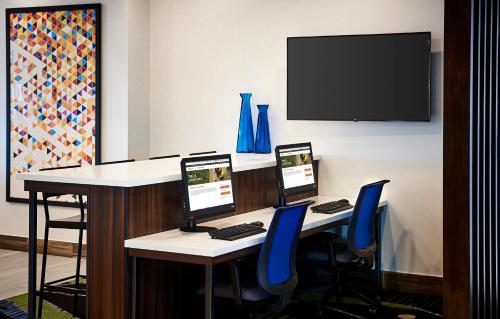 Μια τηλεόραση ή/και κέντρο ψυχαγωγίας στο Holiday Inn Express & Suites - Brantford by IHG