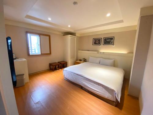 The Rivero Hotelにあるベッド