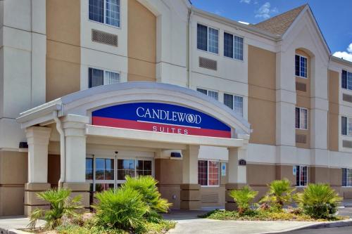 a rendering of the front of a hotel building at Candlewood Suites Nogales by IHG in Nogales
