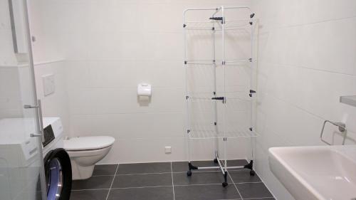 Koupelna v ubytování 101 Athen, Studio Apartment, 38m2 1-4 Pers
