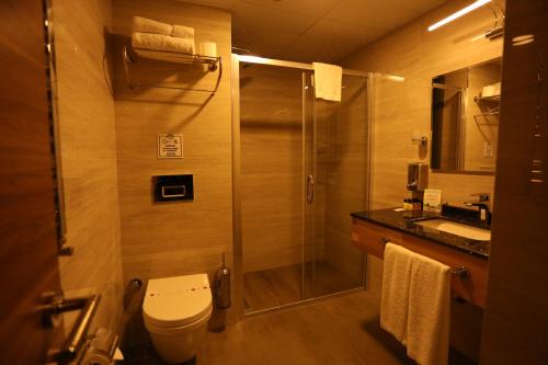 Koupelna v ubytování Oytun Park Hotel