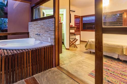 Bilik mandi di Naquela Jericoacoara