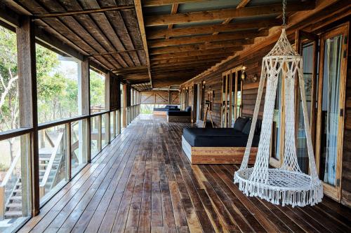 Μπαλκόνι ή βεράντα στο Tranquilo Beach House