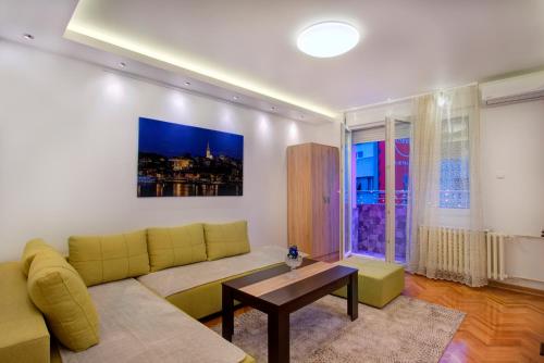Zona d'estar a Balkanic Star Belgrade