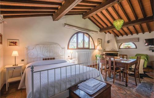 Postel nebo postele na pokoji v ubytování Cottage Le Pozze