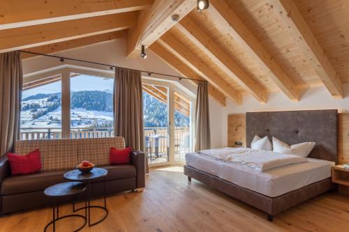 Posteľ alebo postele v izbe v ubytovaní Apart-Hotel Dreisonnenhof
