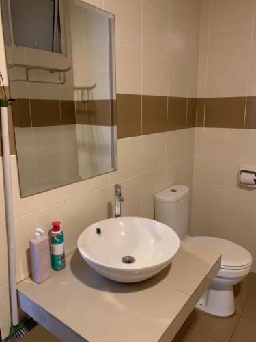 Koupelna v ubytování Melaka B Lagoon Irfan Luxury Room