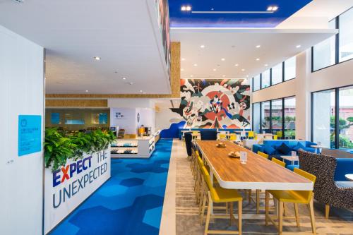 Posezení v ubytování Holiday Inn Express Taichung Fengchia by IHG