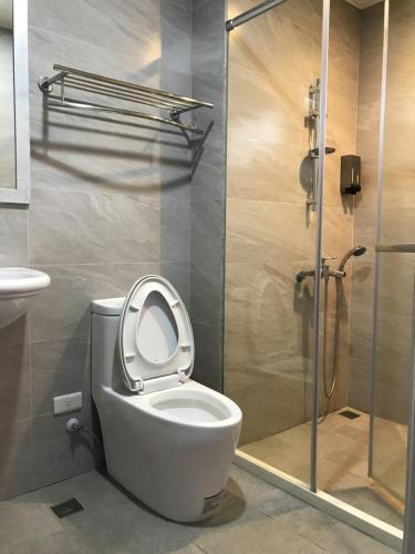 Koupelna v ubytování JOY Homestay