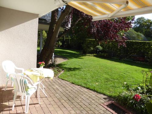 Taman di luar Ferienwohnung Odenwaldflair